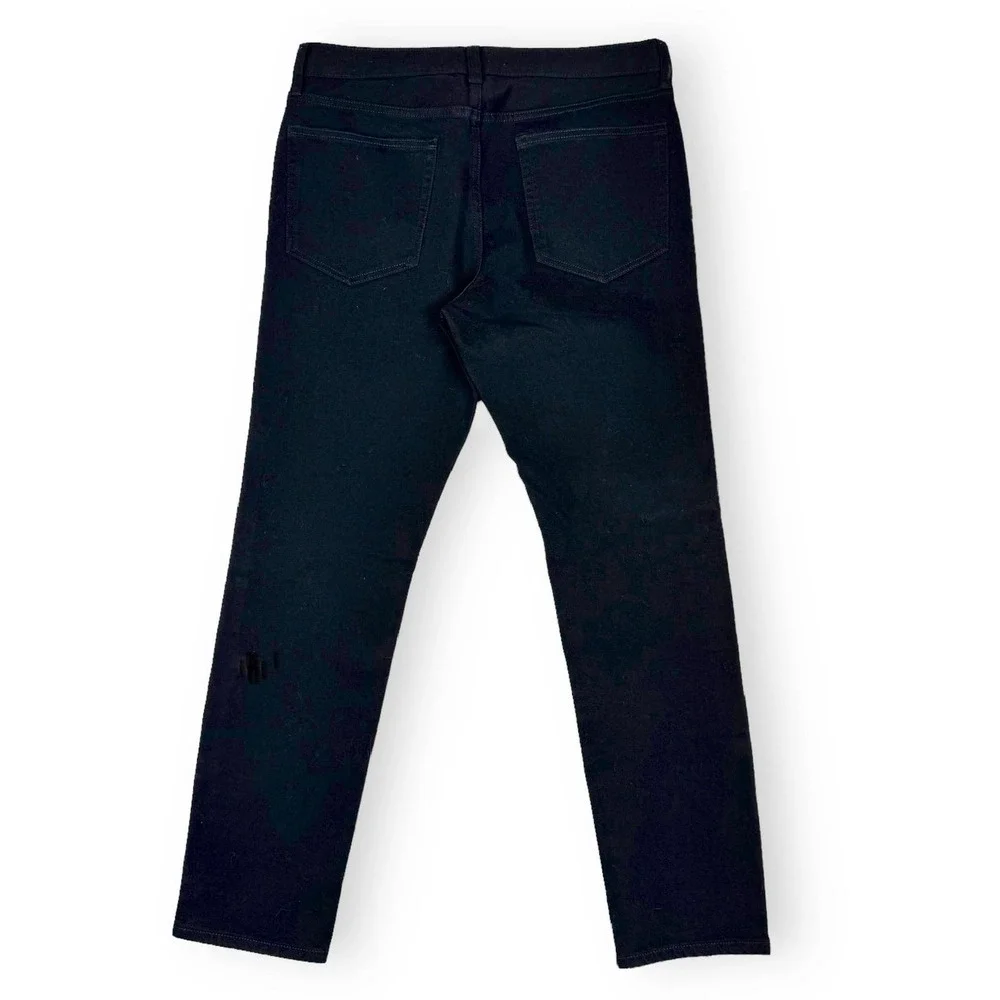 Everlane Uniform Men's The Slim 4-Way Stretch Jean 32x34 Black Organic